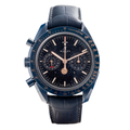 Chronographe Céramique 44 – Cadran Bleu Profond | Boîtier Bleu & Bracelet Bleu & Lunette Tachymètre