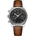 Chronographe Héritage 41 – Cadran Noir | Bracelet en Acier & Lunette Tachymètre