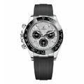 Chronographe 40 – Cadran Météorite | Boîtier Acier & Bracelet Noir