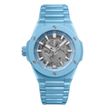 Chronographe Fusion 42 – Cadran Bleu Ciel | Bracelet Céramique Bleu Ciel & Boîtier